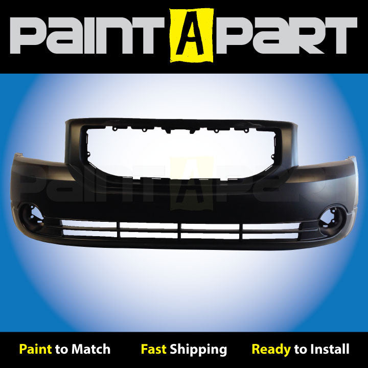 2007-2009 Dodge Caliber (W/ Fog Light Holes) Front Bumper Painted